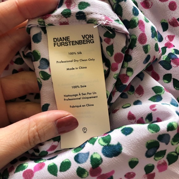 NWT Diane von Furstenberg Ivette Silk Maxi Dress - Picture 7 of 13